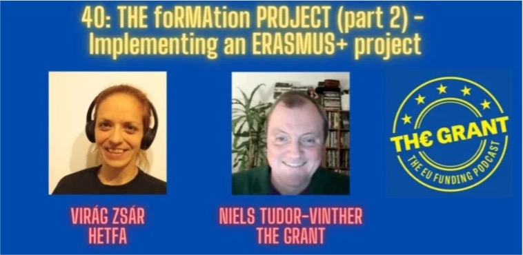 Bemutatták a HÉTFA által koordinált foRMAtion projektet a The Grant című podcast sorozatban