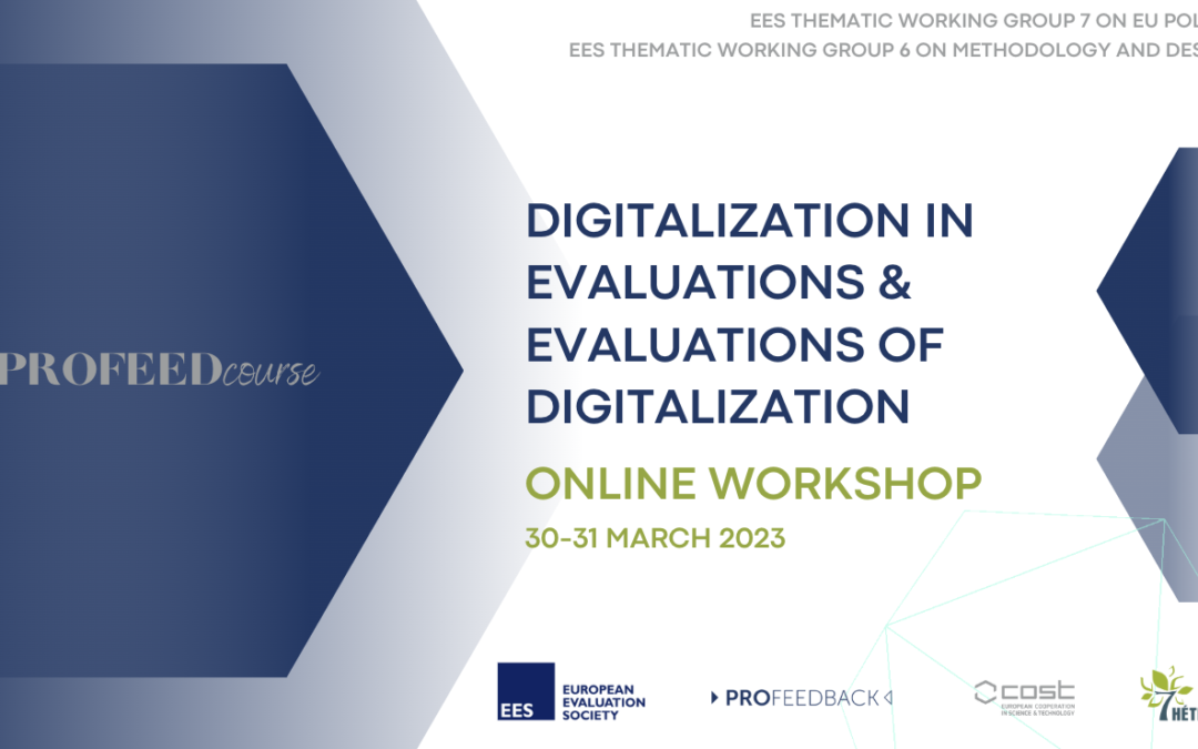 Sikeres online workshop az értékelés digitalizációjáról és a digitalizáció értékeléséről a HÉTFA és az Európai Értékelési Társaság társszervezésében