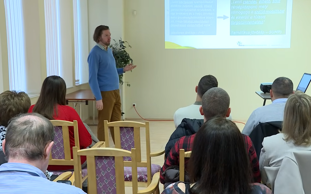 A Lenti TV-nek nyilatkozott munkatársunk a város mobilitási tervének készítéséről